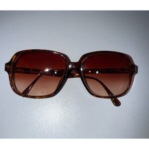 Vintage 80s Terri Brogan Tortoise Shell Sunglasses